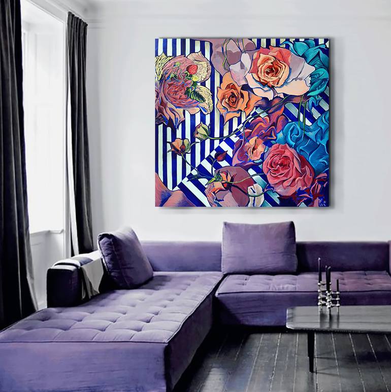 Original Abstract Painting by Karolina Franceschini