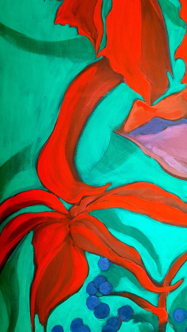 Original Modernism Abstract Painting by Karolina Franceschini