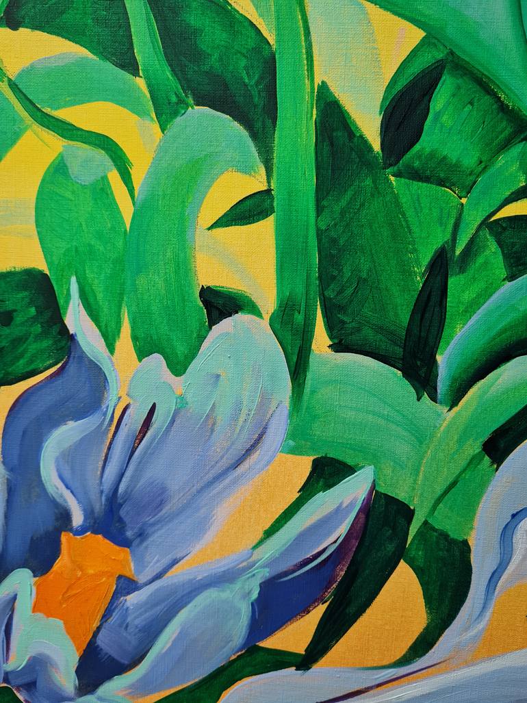 Original Conceptual Abstract Painting by Karolina Franceschini