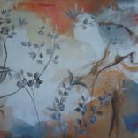 A girl in the garden by viviana drago