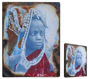 Original Fine Art Women Paintings by Mindia Midelashvili