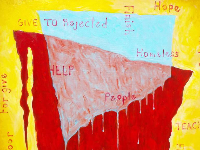 Original Abstract Painting by Calvert Brown