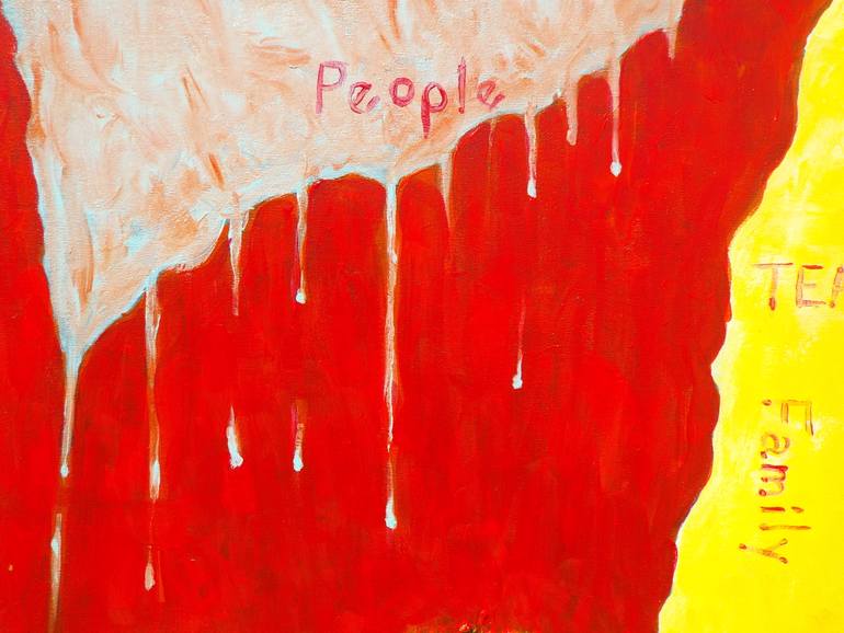 Original Abstract Painting by Calvert Brown