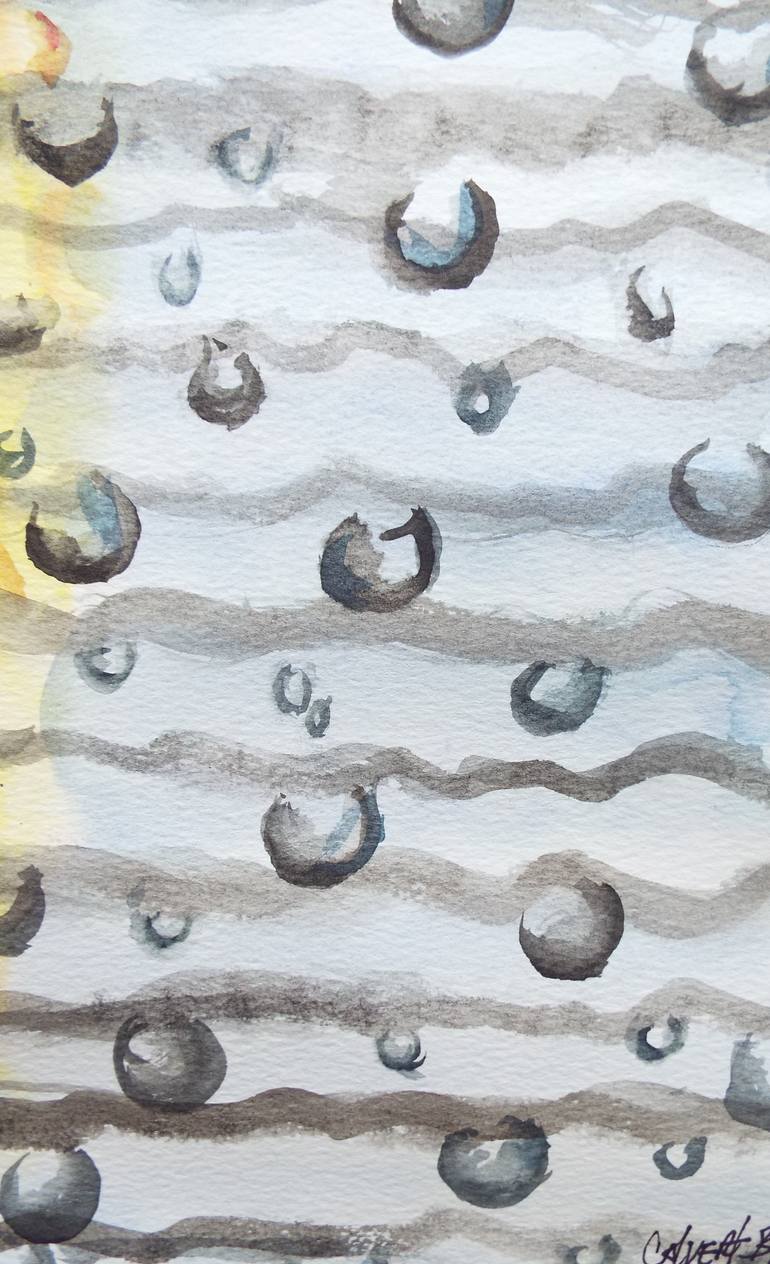 Original Abstract Painting by Calvert Brown