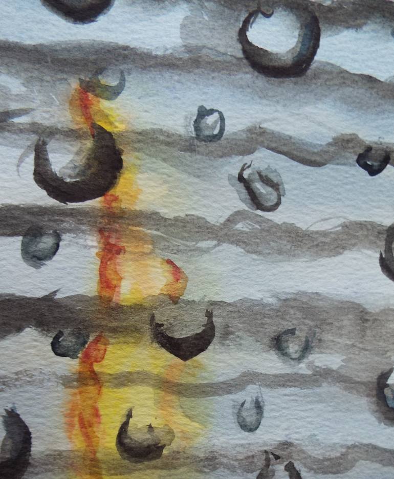 Original Abstract Painting by Calvert Brown