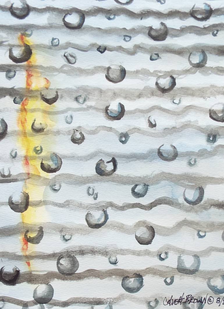 Original Abstract Painting by Calvert Brown