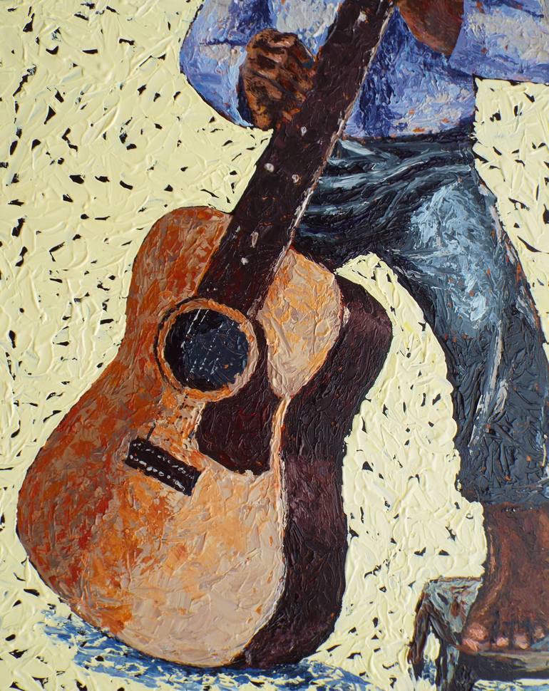 Original Impressionism Music Painting by Calvert Brown