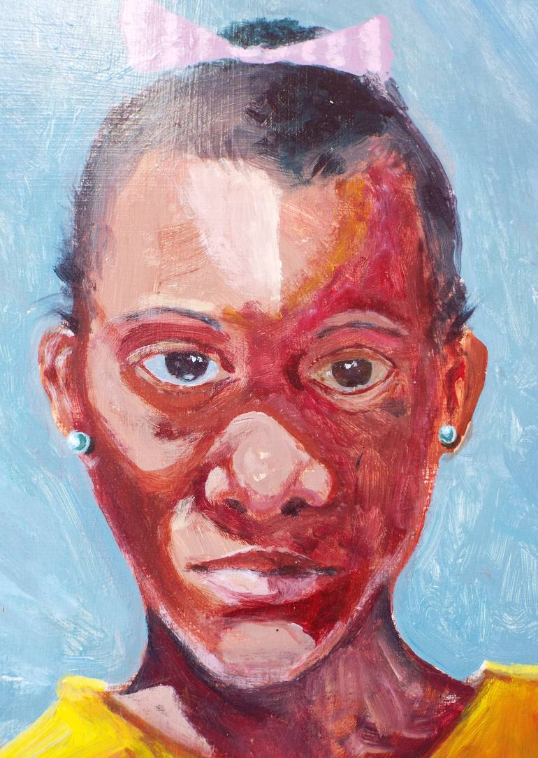 Original Expressionism People Painting by Calvert Brown