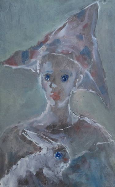 Original Expressionism Children Paintings by Andrei Medinski