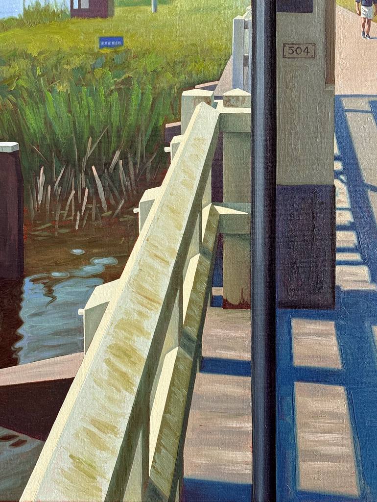 Original Figurative Architecture Painting by Anton Ovchinnikov