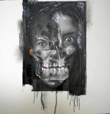 Print of Expressionism Portrait Collage by Jorge de los Santos