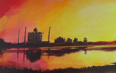 Original Photorealism Landscape Painting by Pankaj Kumar