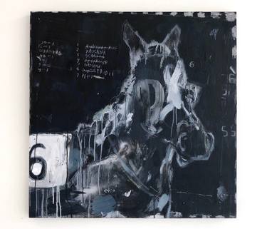 Original Horse Paintings by Gino Belassen