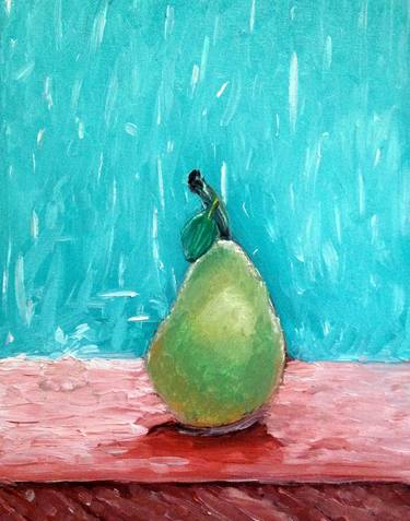 Pear in the rain thumb