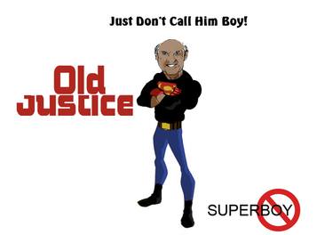 Old Justice Super Boy  thumb