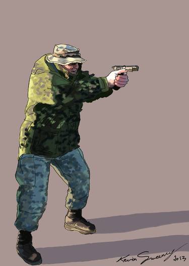 Handgun Range Military thumb