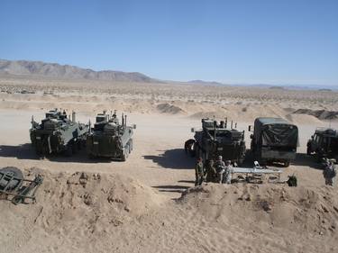 Parked Fort Irwin  thumb