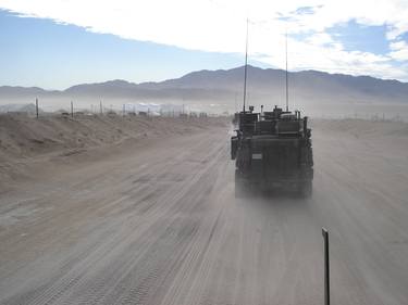 Leaving Camp Fort Irwin  thumb