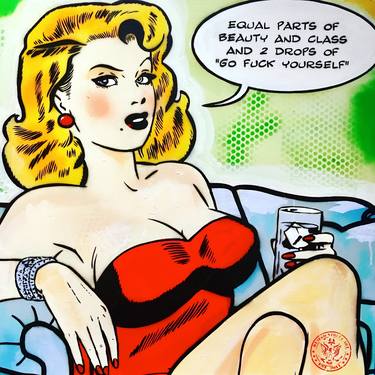 Original Pop Art Comics Paintings by Diego Art