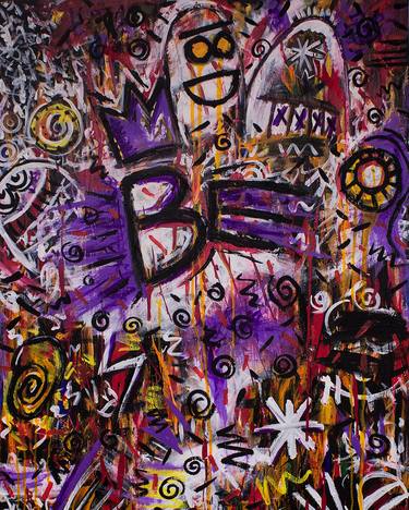 Original Expressionism Graffiti Paintings by Gilber Franco