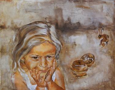 Print of Figurative Children Paintings by Carolina Becker