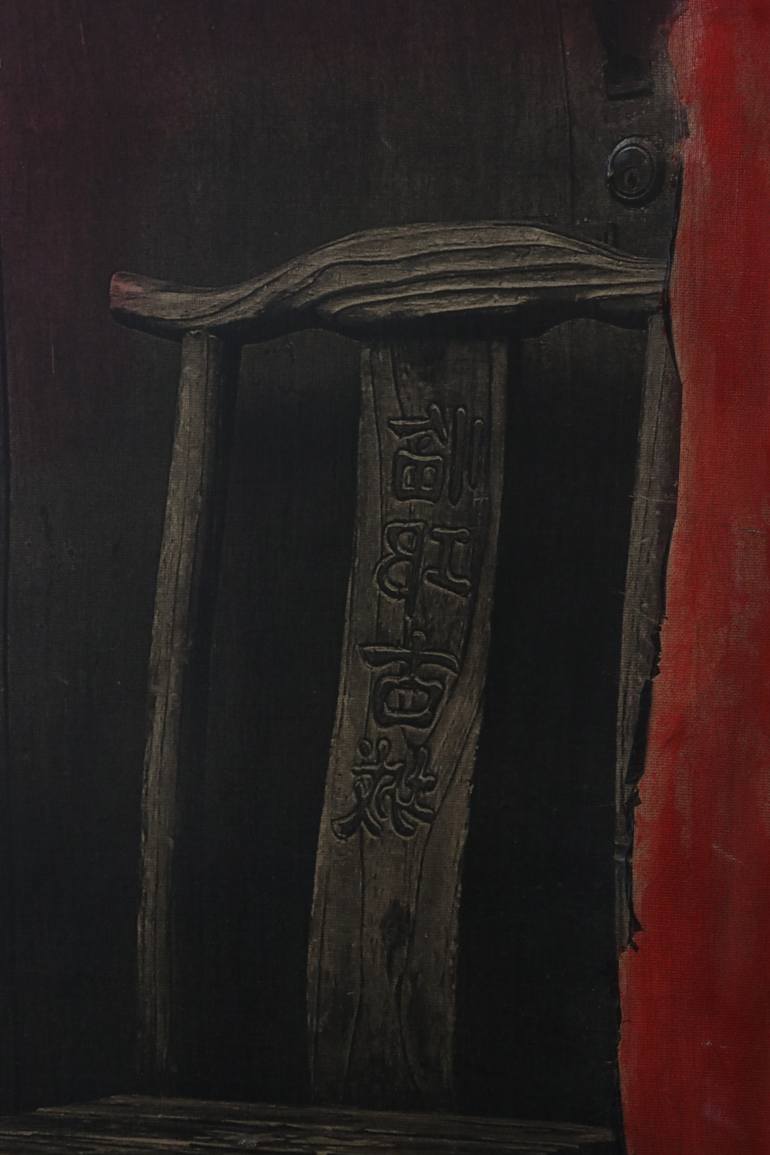 Original Contemporary People Mixed Media by Jacinthe Lamontagne-Lecomte