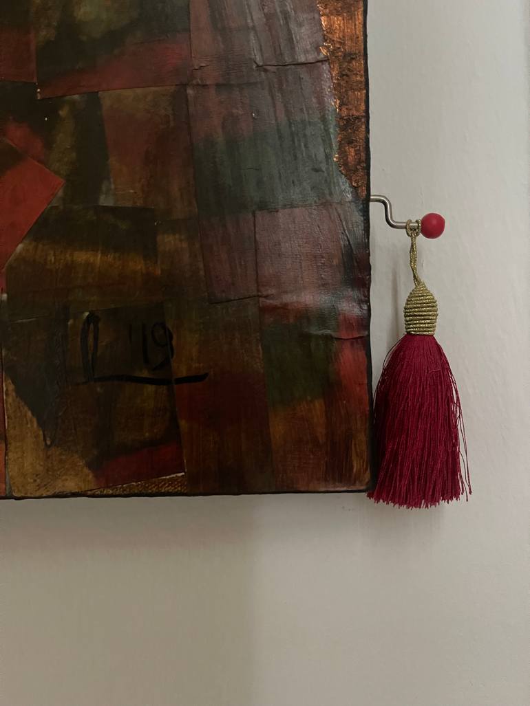 Original Contemporary People Mixed Media by Jacinthe Lamontagne-Lecomte