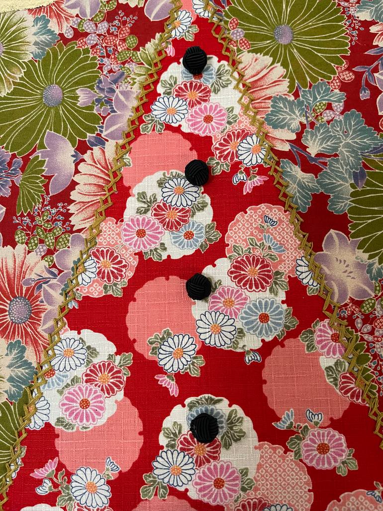 Original Contemporary People Mixed Media by Jacinthe Lamontagne-Lecomte