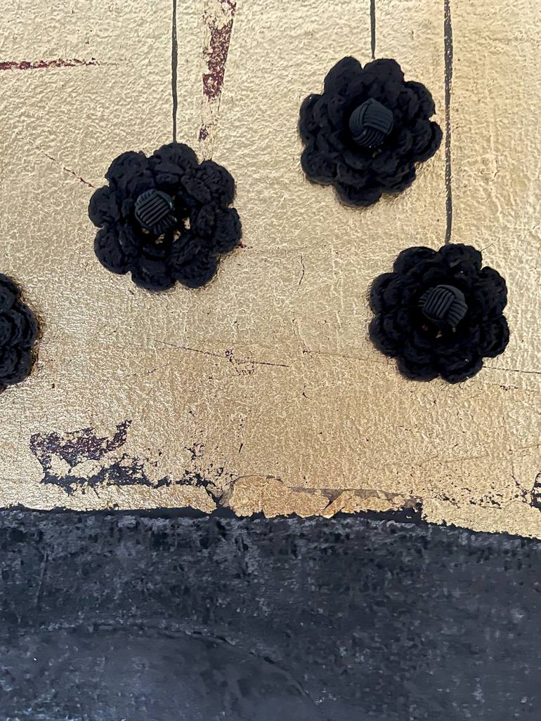 Original Contemporary People Mixed Media by Jacinthe Lamontagne-Lecomte