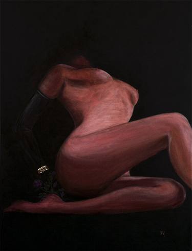 Original Figurative Body Paintings by Nadia D F