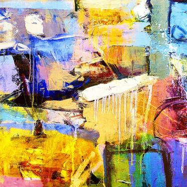 Original Abstract Paintings by Dominic Piperata