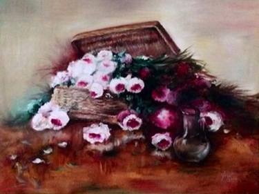 Original Floral Paintings by SAHAP AKSACLI