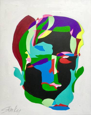 Print of Abstract People Paintings by Jon Stucky