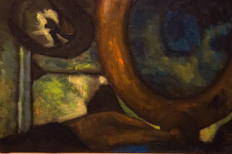 Original Expressionism Home Painting by Martin Della Vecchia