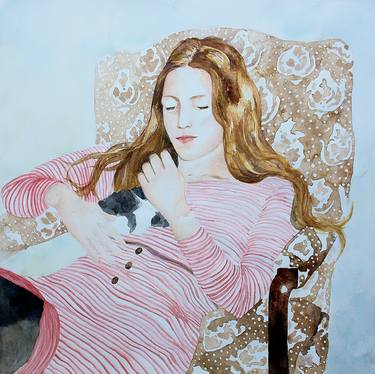 Original Figurative Portrait Paintings by Emily McPhee