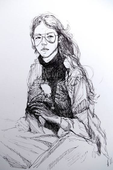 Print of People Drawings by Emily McPhee