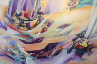 Original Abstract Paintings by Brett Nickell