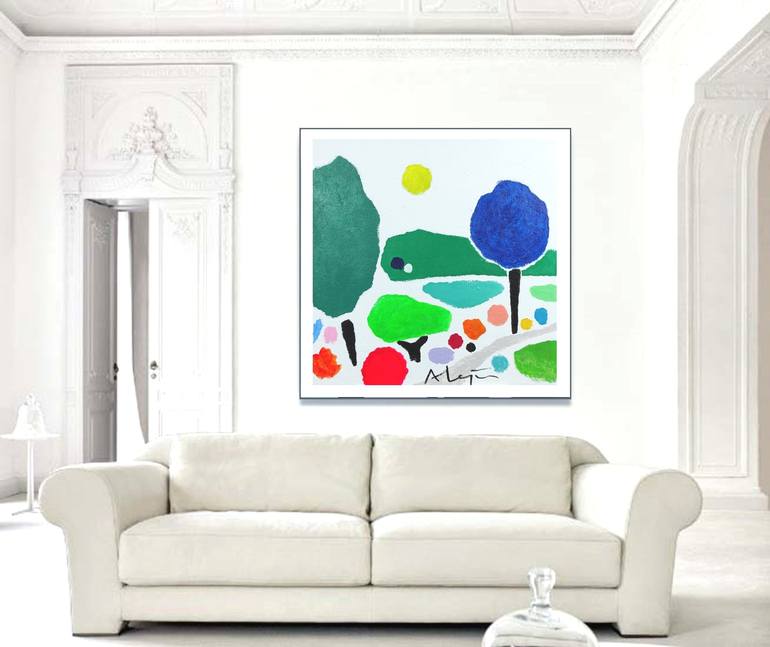 Original Contemporary Landscape Painting by Alejos Lorenzo