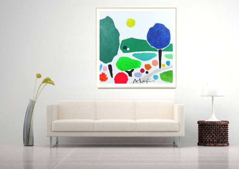 Original Contemporary Landscape Painting by Alejos Lorenzo