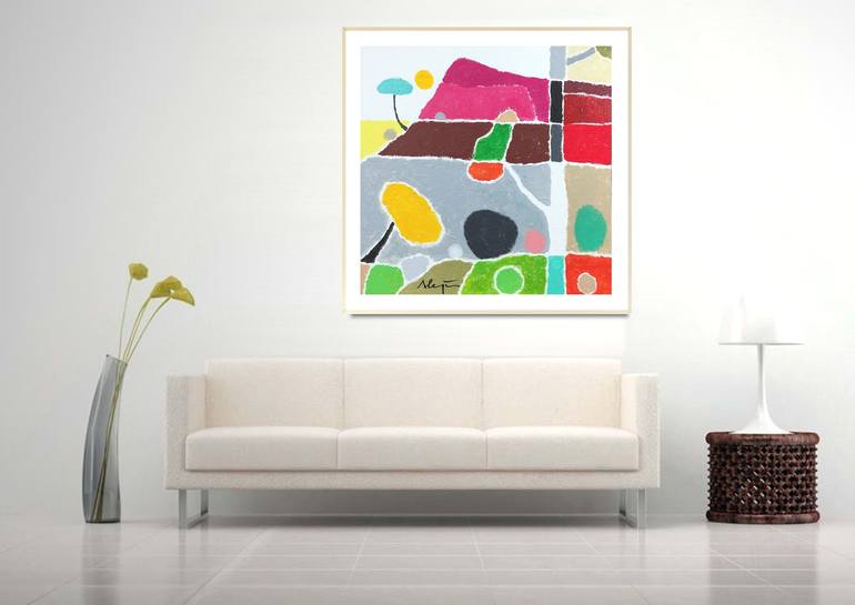 Original Contemporary Landscape Painting by Alejos Lorenzo