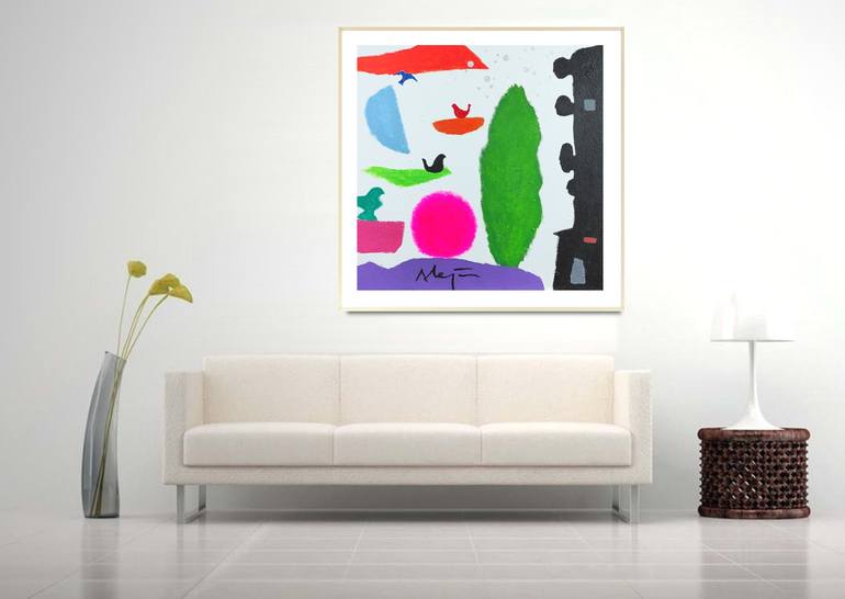 Original Contemporary Architecture Painting by Alejos Lorenzo