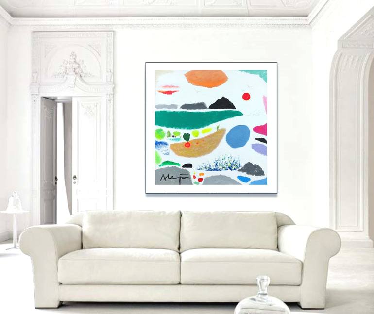 Original Contemporary Seascape Painting by Alejos Lorenzo