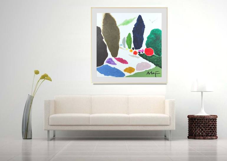 Original Nature Painting by Alejos Lorenzo