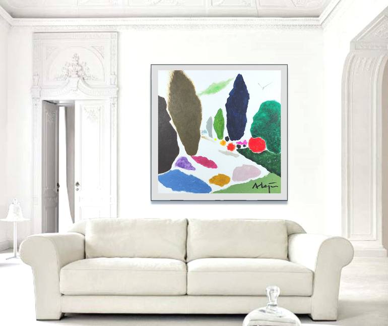 Original Contemporary Nature Painting by Alejos Lorenzo