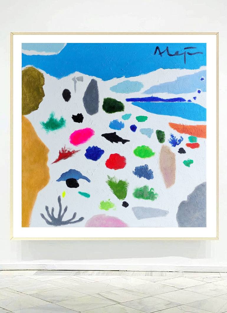 Original Contemporary Seascape Painting by Alejos Lorenzo