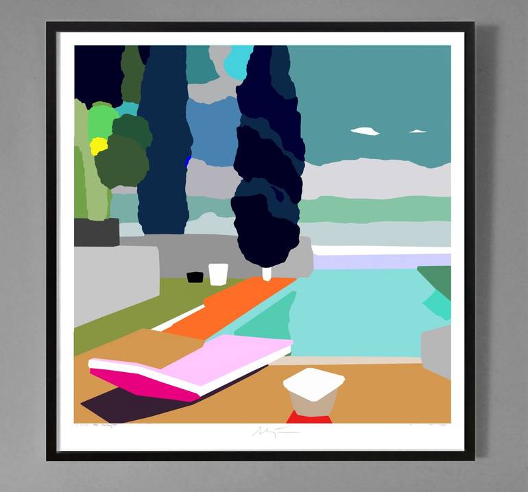 Original Pop Art Landscape Digital by Alejos Lorenzo