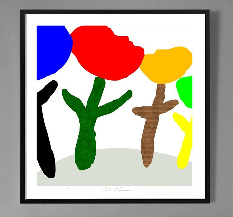 Original Pop Art Floral Digital by Alejos Lorenzo