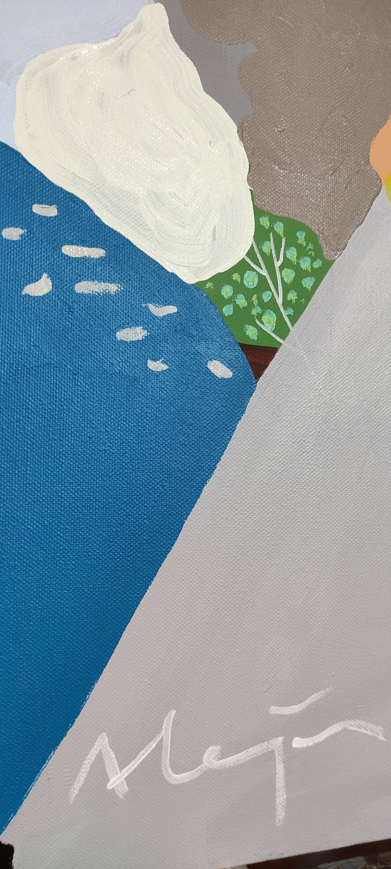 Original Contemporary Landscape Painting by Alejos Lorenzo