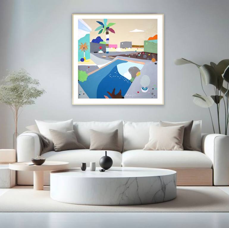 Original Contemporary Landscape Painting by Alejos Lorenzo