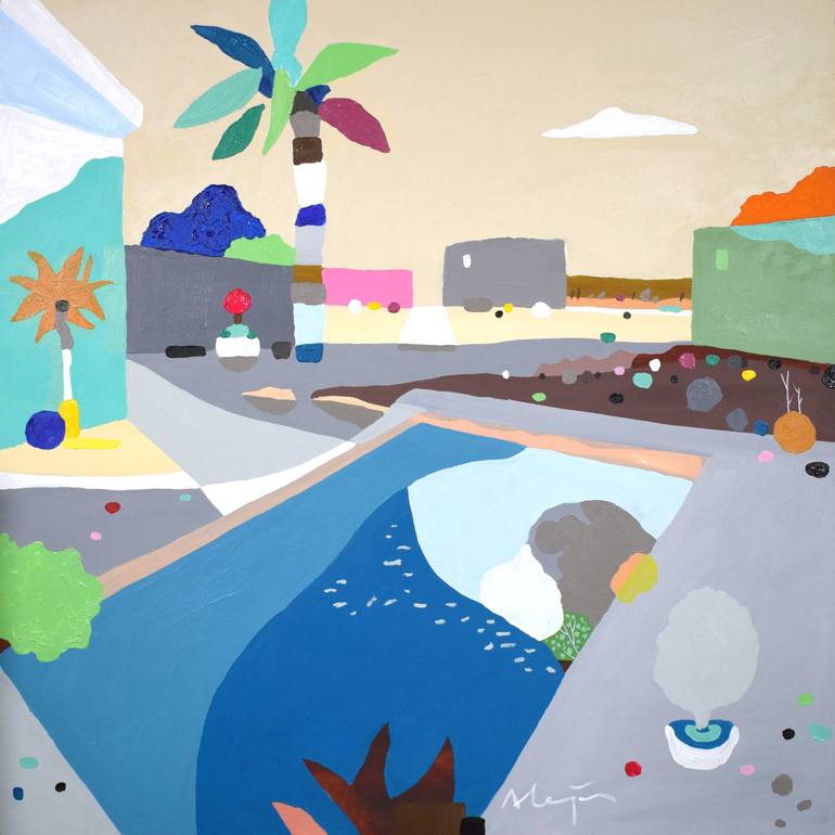 Original Contemporary Landscape Painting by Alejos Lorenzo